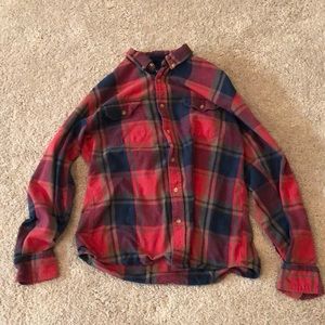 Only NY Flannel Long Sleeve Button Up